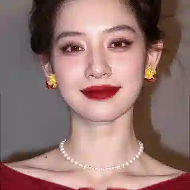 韵系 烟花安可拉 仿珍珠 耳环 女款