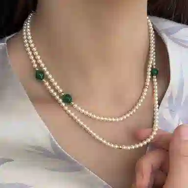 韵系 新中式长款施家 铜镀金 项链 女款