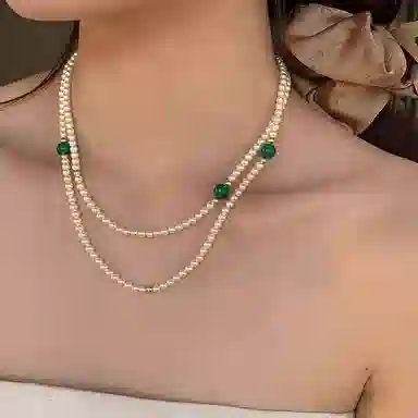 韵系 新中式长款施家 铜镀金 项链 女款