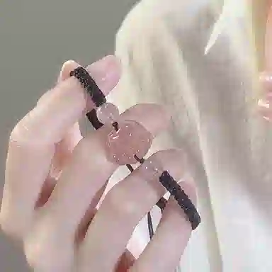 韵系 时尚小众猫爪吊坠 铜镀金 手链 女款