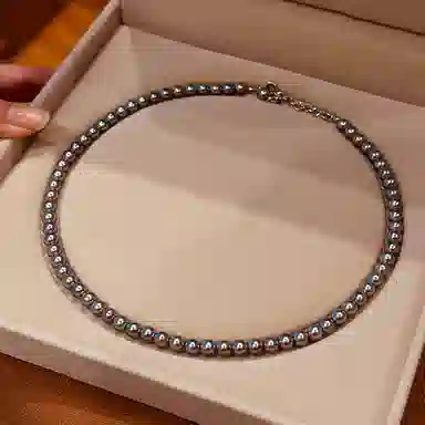 韵系 法式复古轻奢 仿珍珠 项链 女款