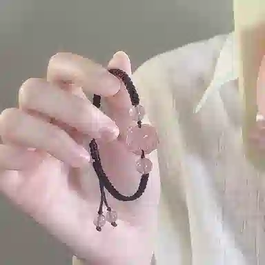 韵系 时尚小众猫爪吊坠 铜镀金 手链 女款