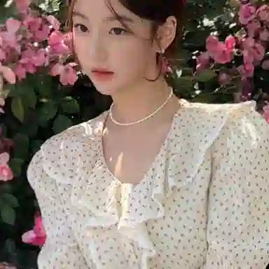 韵系 小众爱心 铜镀金 仿珍珠 项链 女款