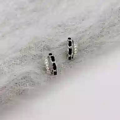 韵系 小香风缠绕双层 铜镀金 耳钉 女款