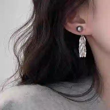 韵系 美拉德流苏 铜镀金 耳环 女款