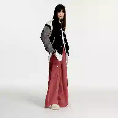 STARTER Retro Baseball Jacket Black