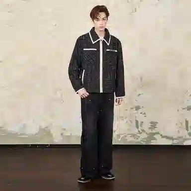 HARSH AND CRUEL Tweed Jacket