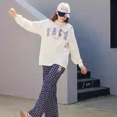 HARSH AND CRUEL Embroidered Patch Long Sleeve Tee