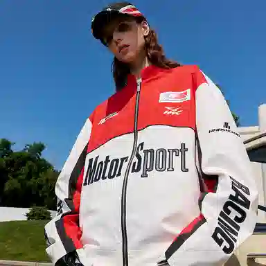 HARSH AND CRUEL Retro Embroidered Jacket