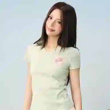 HARSH AND CRUEL Playful V-Neck Tee