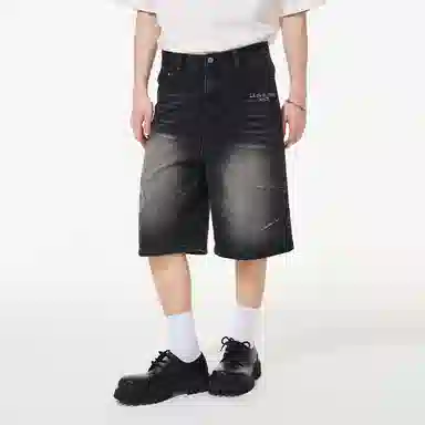 HARSH AND CRUEL Cleanfit Denim Shorts