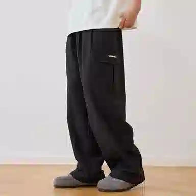 HARSH AND CRUEL Black Casual Pants