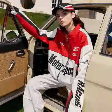 HARSH AND CRUEL Retro Embroidered Jacket