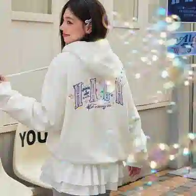 HARSH AND CRUEL Meteor Unicorn Embroidered Hoodie