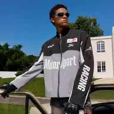 HARSH AND CRUEL Retro Embroidered Jacket