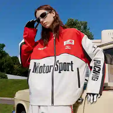 HARSH AND CRUEL Retro Embroidered Jacket