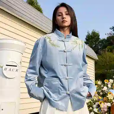 HARSH AND CRUEL Velvet Embroidered Jacket