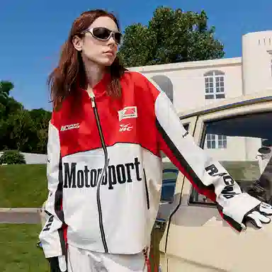 HARSH AND CRUEL Retro Embroidered Jacket