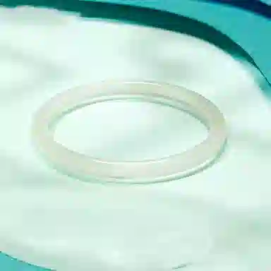 阿梵尼 白月光叮当镯冰种温润 玉髓 手镯 女款