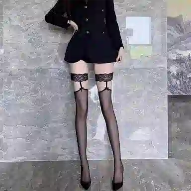 弗利少女 法式三角杯缎面文胸薄款无钢圈小胸性感细肩带内衣裤礼盒 女款 黑色