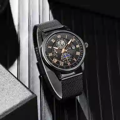 LIBER AEDON Earth Series Black Dial