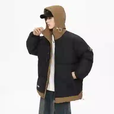 Jeep Milad Colorblock Puffer Hoodie