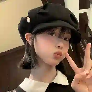 【通勤出街必备神器】 攸委 韩系云朵英伦风贝雷帽女秋冬季保暖显脸小气质简约御姐褶皱八角帽 涤纶 小香风时尚百搭大头围画家帽子 女款
