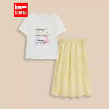 爱依服 夏季通勤约会裙装套装 女款