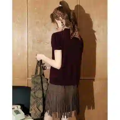 法文箱子 圆领毛秋装针织衫 女款