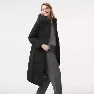 坦博尔 舒适简约宽松通勤羽绒服 女款