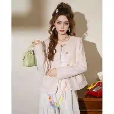 法文箱子 高级感小个子时尚夹克 女款