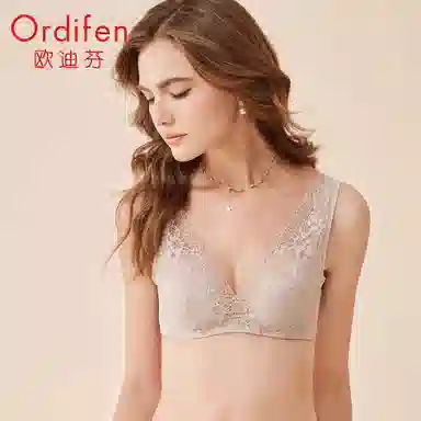 欧迪芬 植物花卉文胸 女款