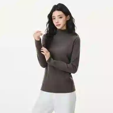 淑好百 修身百搭高领休闲风毛衣 女款