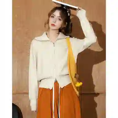 法文箱子 针织开衫外搭毛衣 女款