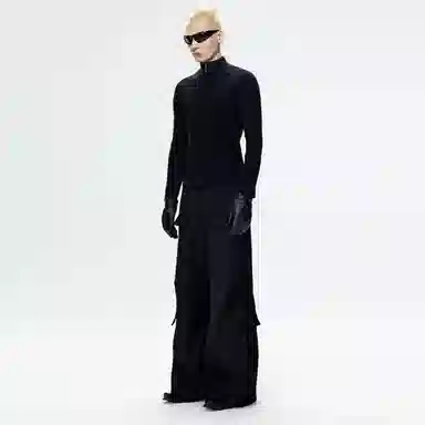 FRKM Loose Fit Wide Leg Pants