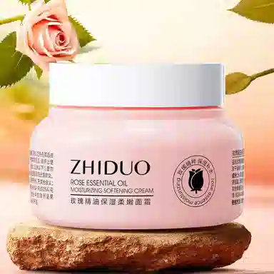 致朵 玫瑰精油面霜滋润补水控油秋冬修护 保湿