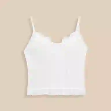 爱依服 裹胸法式性感纯色通勤吊带 女款