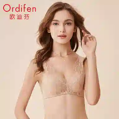 欧迪芬 植物花卉文胸 女款