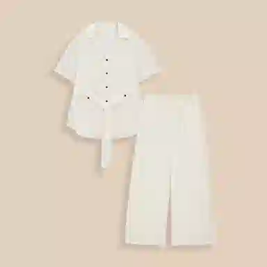 爱依服 文艺知性气质休闲套装 女款