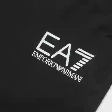 Emporio Armani EA7 Black Shorts