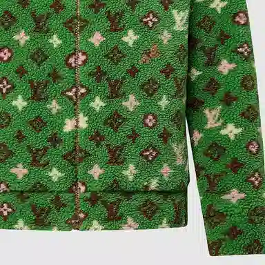 Louis Vuitton x Tyler SS24 Logo Jacket Green