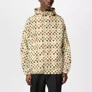 LOUIS VUITTON x Tyler SS24 Logo Windbreaker Jacket Yellow