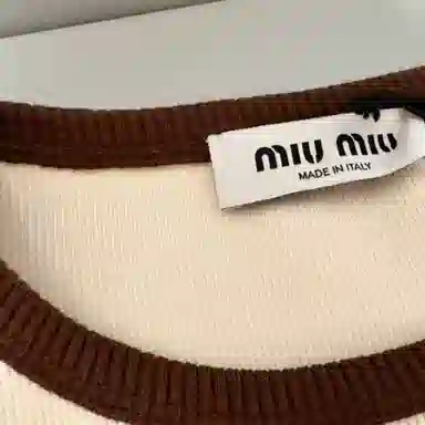 MIU MIU SS24 LogoT