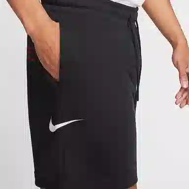 Nike Swoosh French Terry Short Black