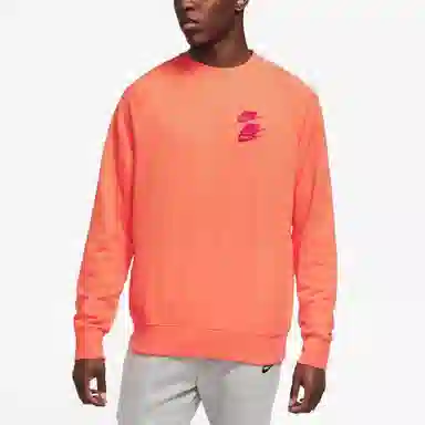 Nike As M Nsw Ft Crw Wtour Embroidered Swoosh Crewneck