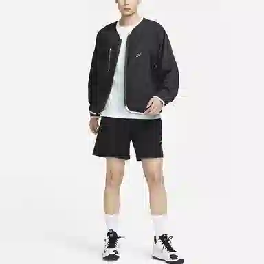 Nike V-Neck Zip Jacket Black