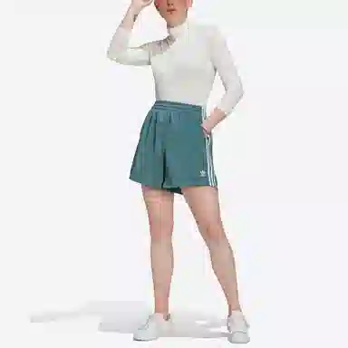 adidas Originals Satin Shorts Green