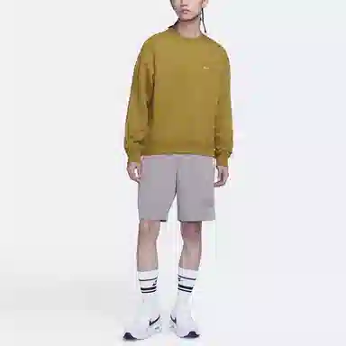 Nike Lab Fleece Crew Desert Moss