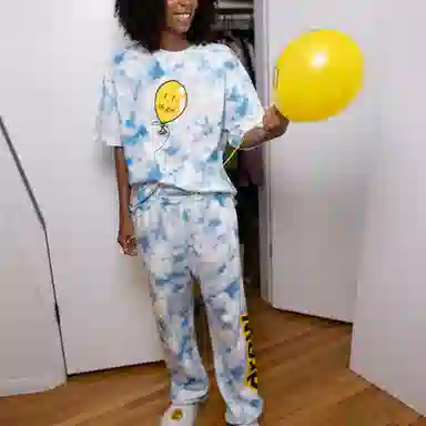 Drew House logo Joy House Pant Cloud joy
