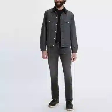 Levi's Straight Jeans Black Grey